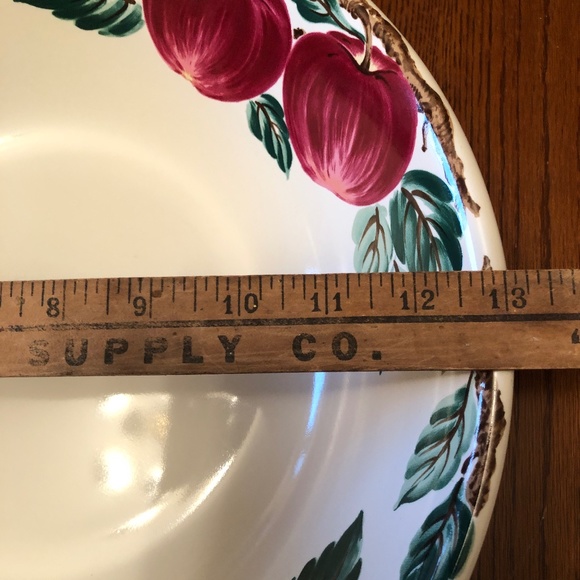 🍎 SALE 13" Large Salad Serving Bowl Bella Roma Cafe Classico - Picture 5 of 11